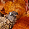Yin & Yang Ring aus Silber
