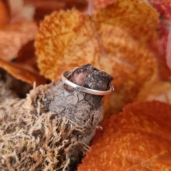 Yin & Yang Ring aus Silber