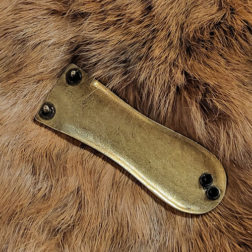 Alamannen Riemenende für 3 cm Gürtel