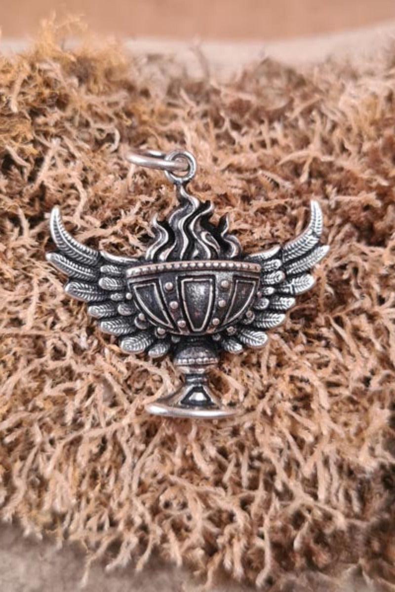 Amulett Heiliger Gral aus Silber