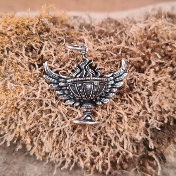 Amulett Heiliger Gral aus Silber
