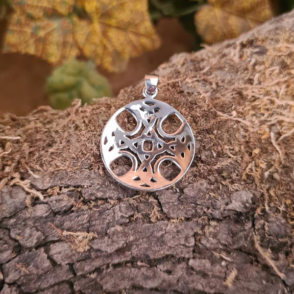 Amulett Keltenkreuz aus Silber