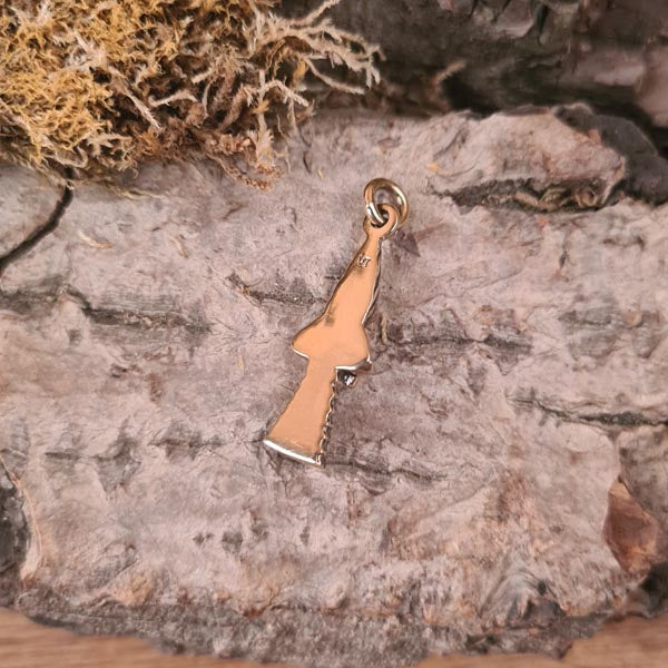 Amulett Kelten Priesterin aus Bronze