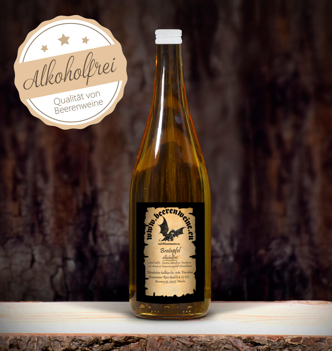 Baked Apple Wine - Alcohol-Free