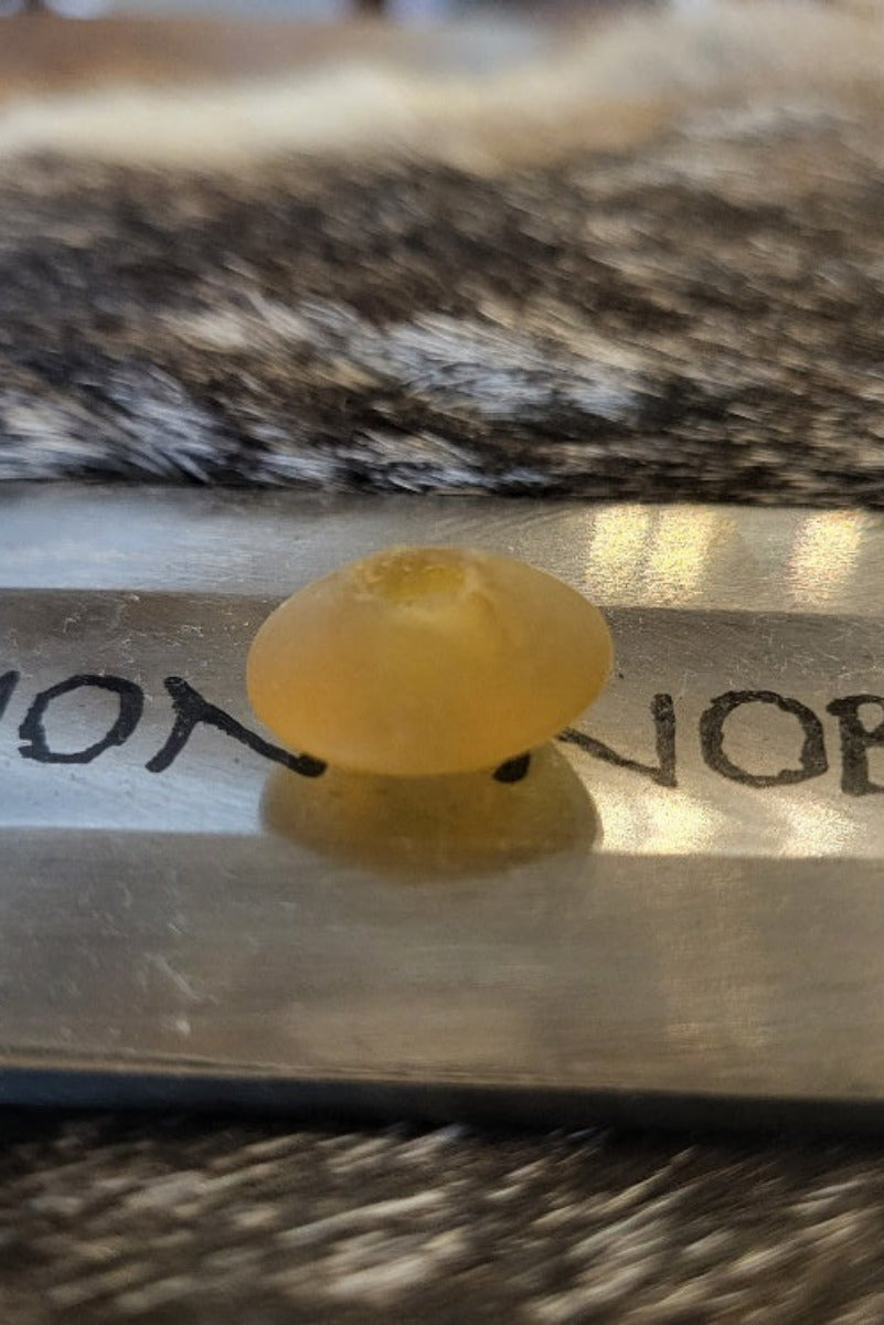 Diskusförmige Mittelalter Glasperle