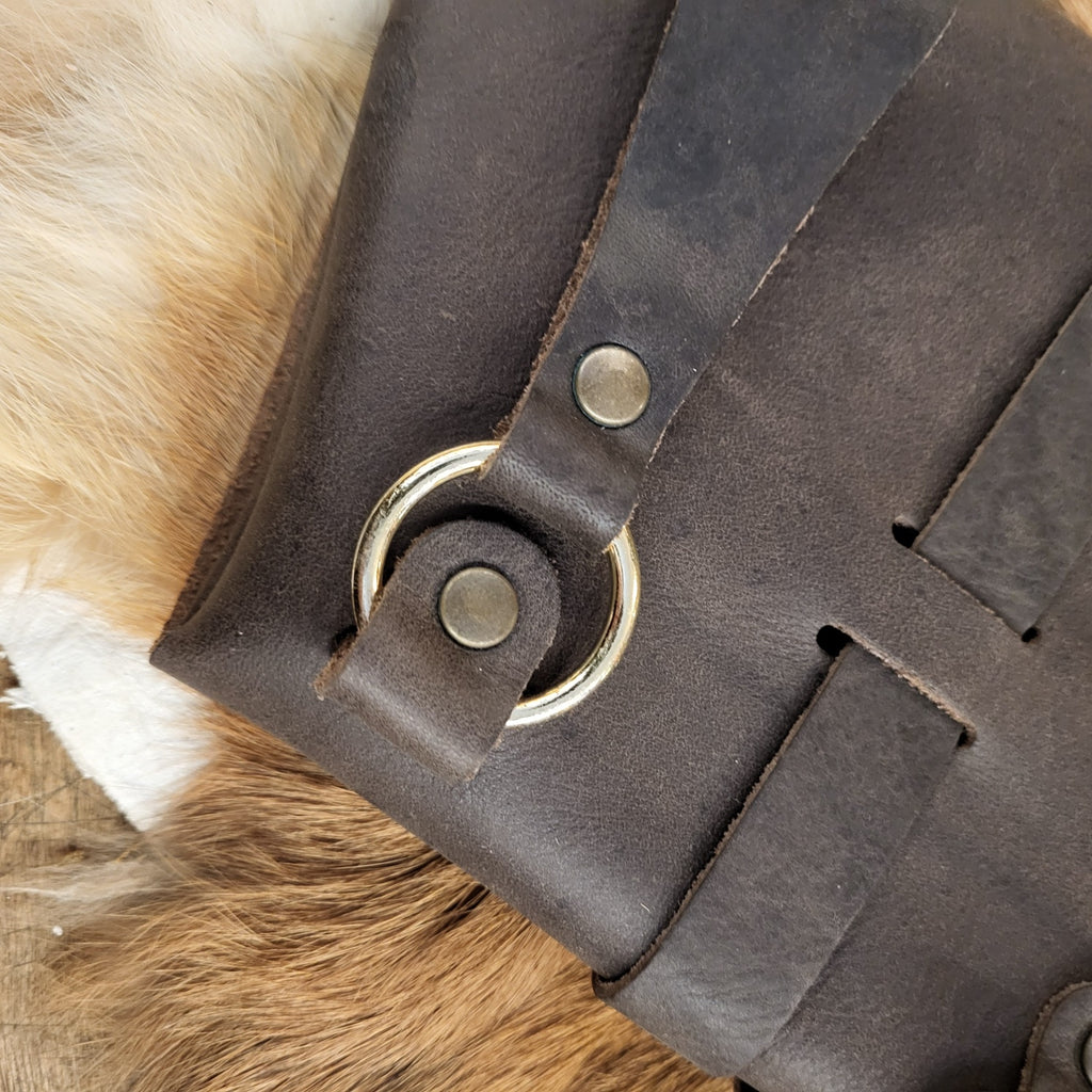 DIY Riemenverbinder/Lederschlaufe aus Rindsleder