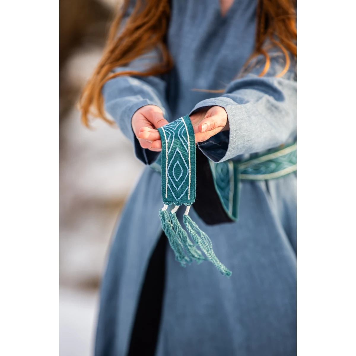 Early Medieval Cotton Belt - embroidered
