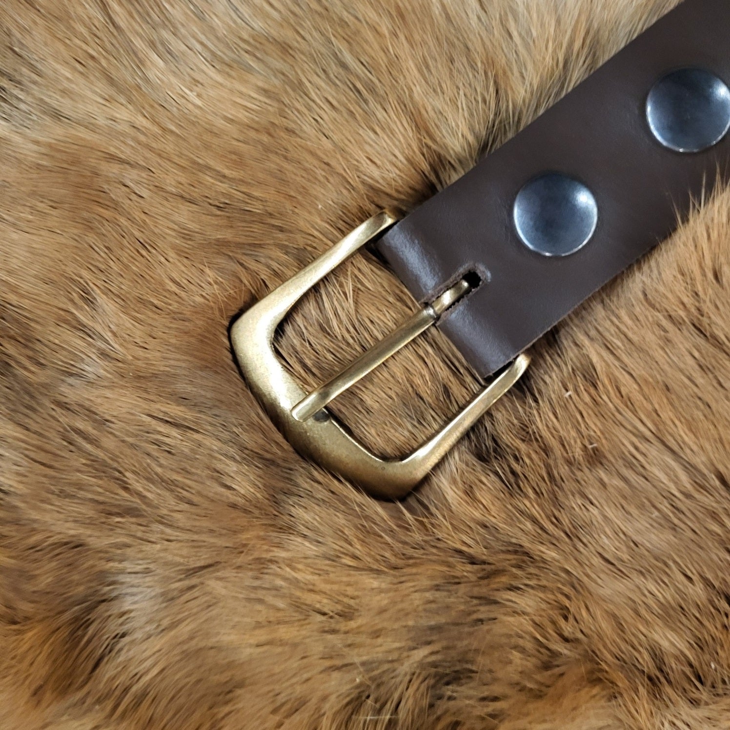 Gürtelschnalle für 3 cm Riemen für LARP & Mittelalter