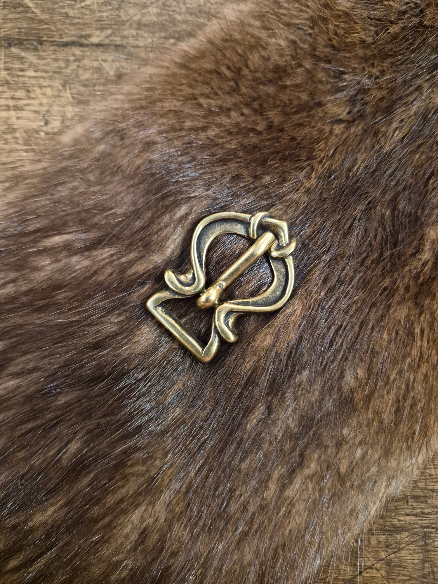 Kyivan Rus belt buckle for 1.5 cm leather belt