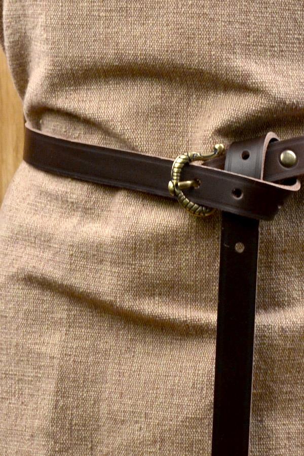 Wikinger Schwertgürtel Björn aus Leder