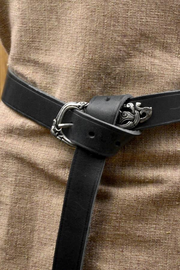 Viking Luxury Belt Baldur made of Leather