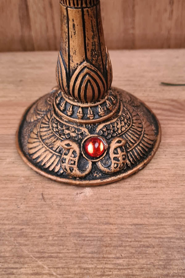 Egyptian Goblet Bastet - hand-painted