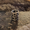 Hair and beard bead Trinity made of 925 sterling silver