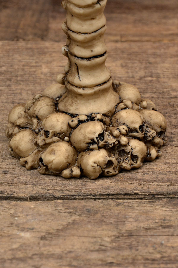 Gothic Schädelkelch mit Edelstahleinsatz - Dekoration