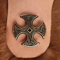Medieval decorative rivet cross from Nevern