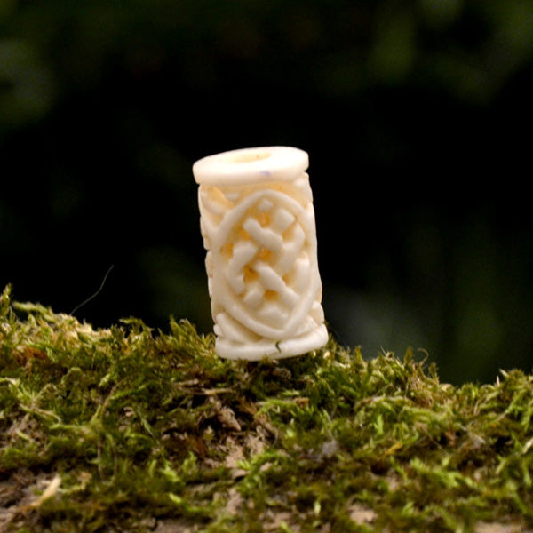 Celtic Hair & Jewelry Bead Braiding Made of Bone