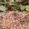 Celtic Hair & Beard Bead Spiral made of Silver - Discontinued Model