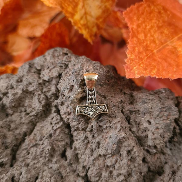 Kleiner Thorshammer Einarr aus Bronze