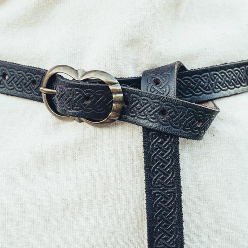 LARP Belt with Leather Embossing