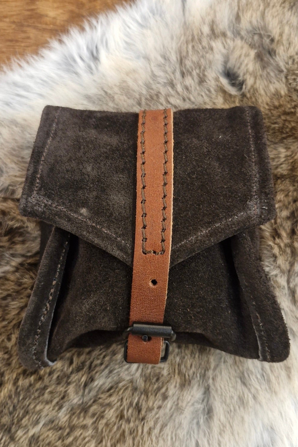 LARP Suede Belt Pouch
