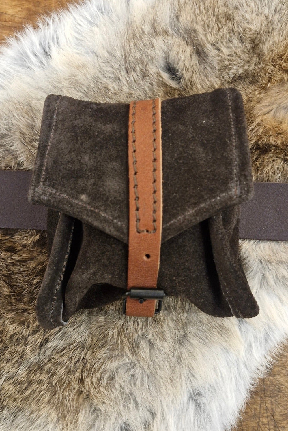 LARP Suede Belt Pouch