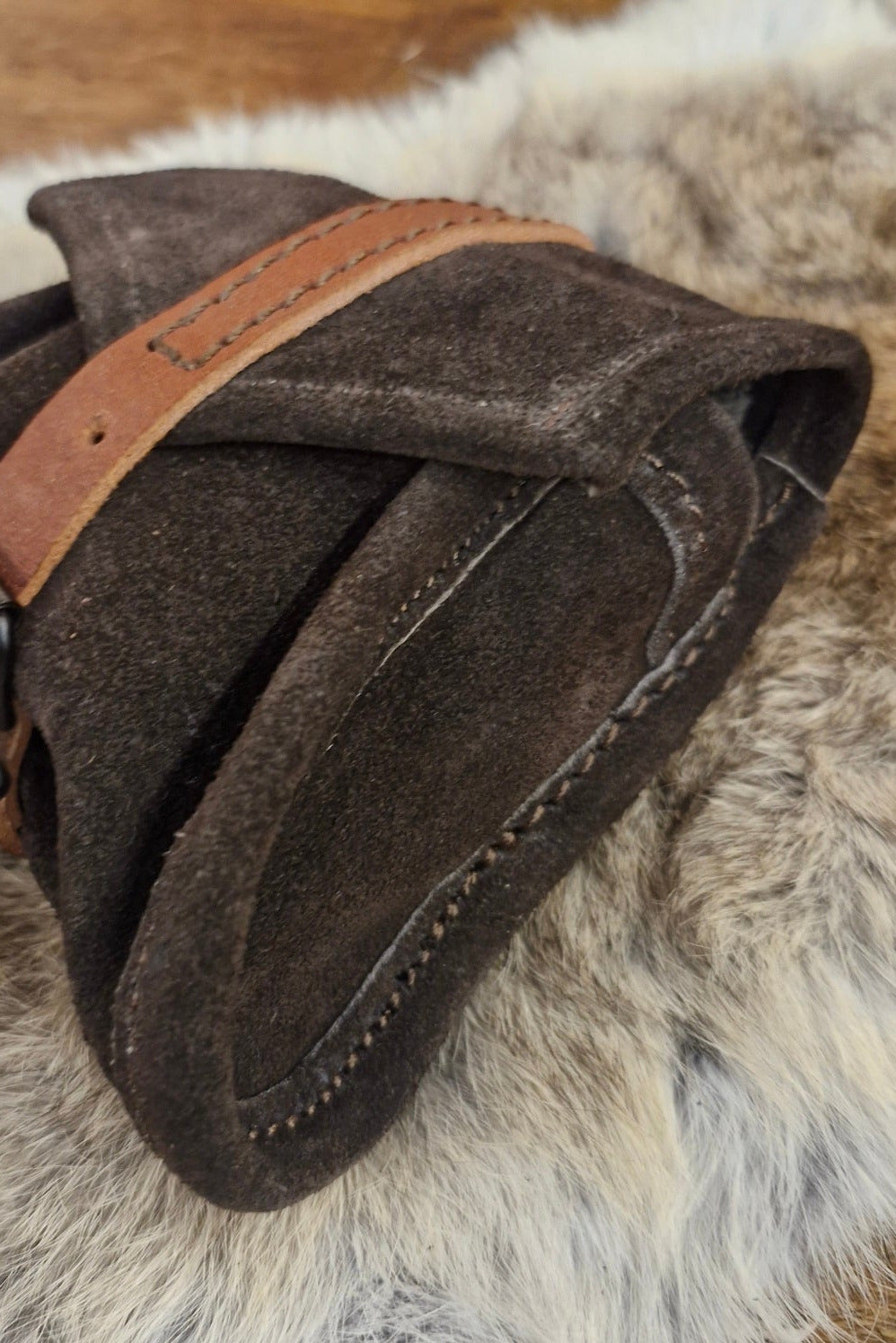 LARP Suede Belt Pouch