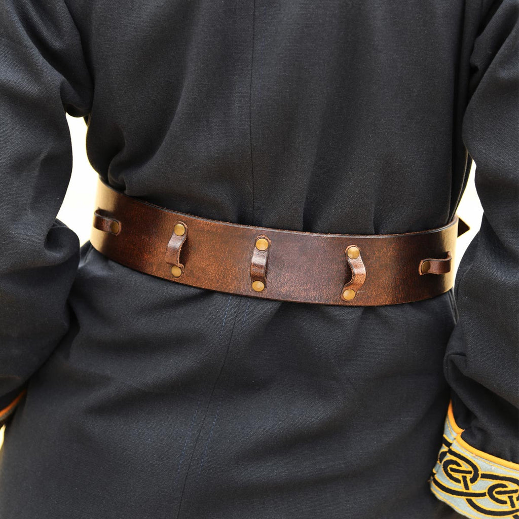 LARP Adventurer Leather Belt made of Buffalo Leather