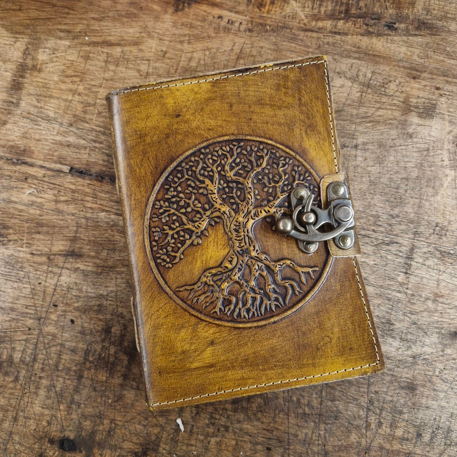 LARP Tree of Life Leather Notebook