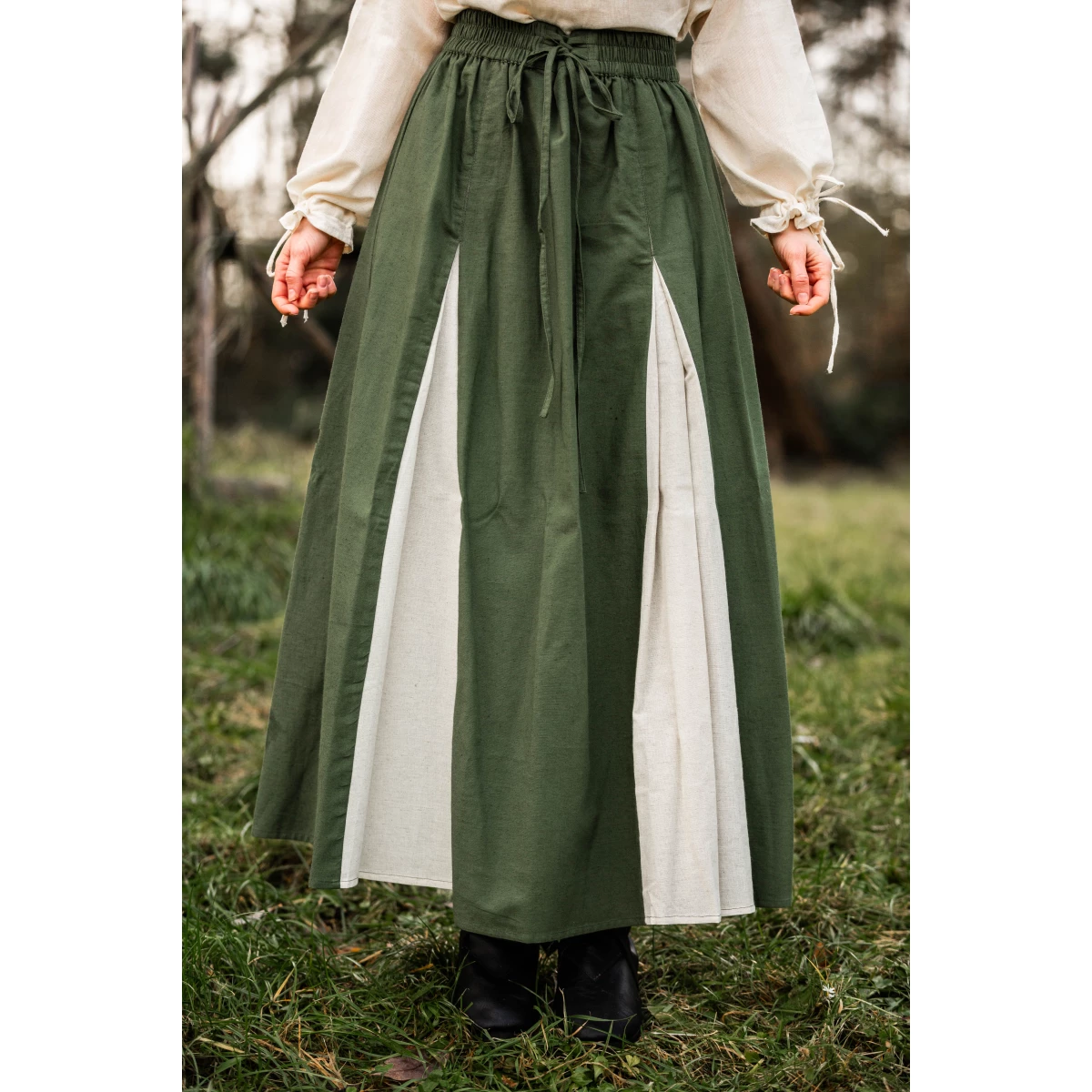 LARP Rock mit Keile zweifarbig