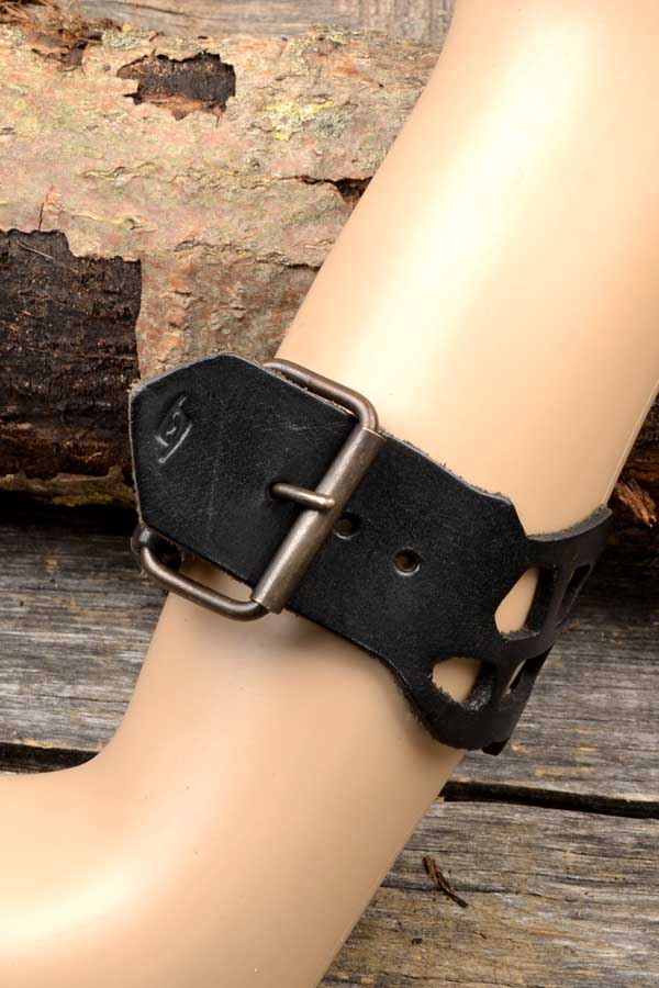 LARP Armband Elbenkrieger aus Leder