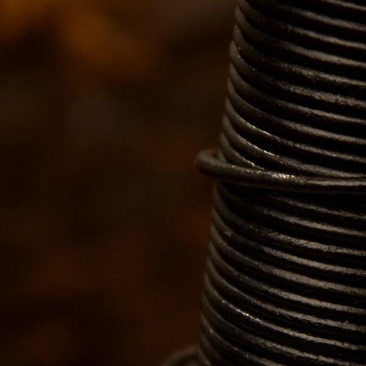 Leather cord, 1.5 mm thickness