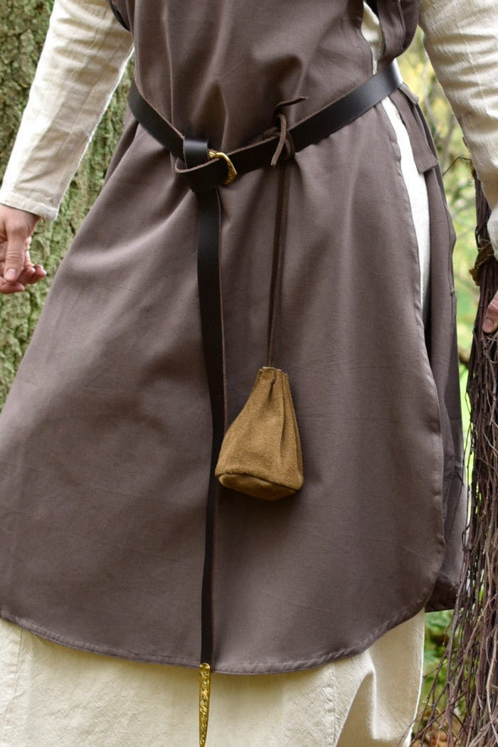 Lederbeutel mit Boden für Mittelalter &  LARP