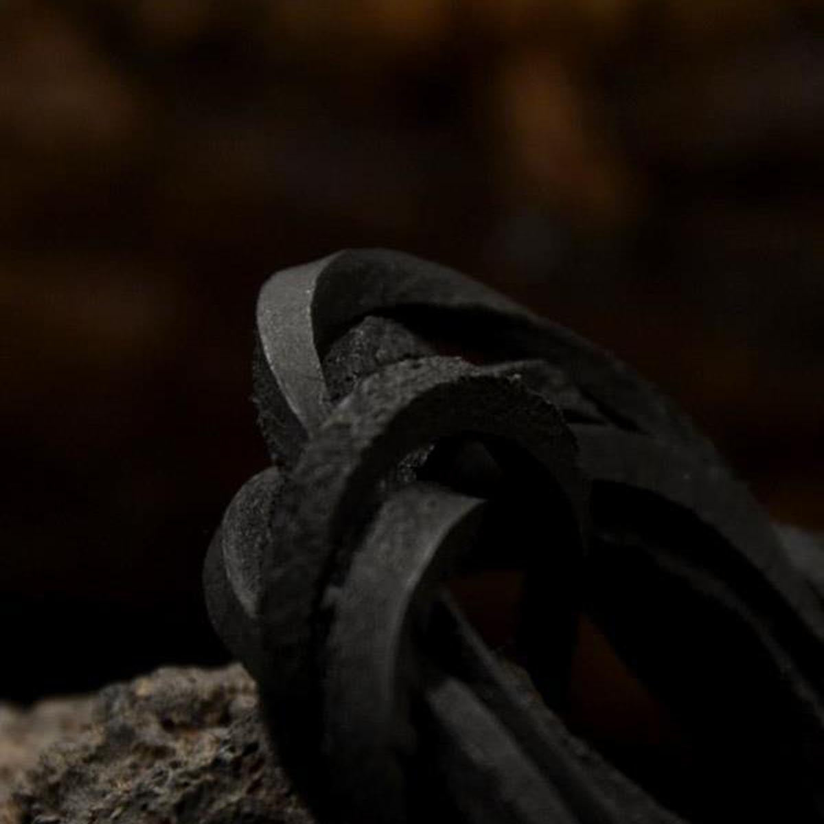 Leather strap square 2.5mm x 1m