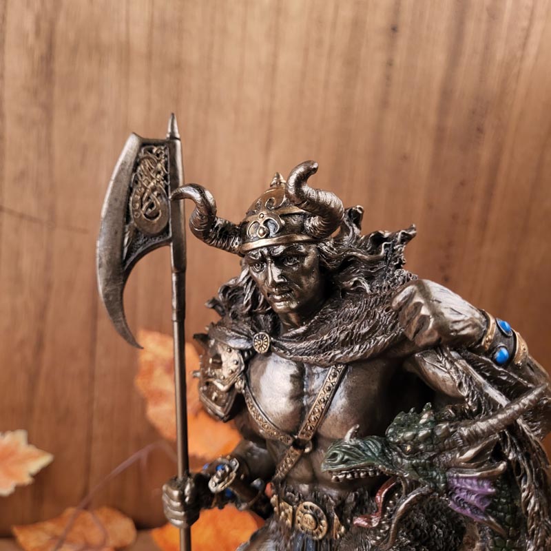 Loki Gott des Feuers, der List und des Schabernacks - bronziert