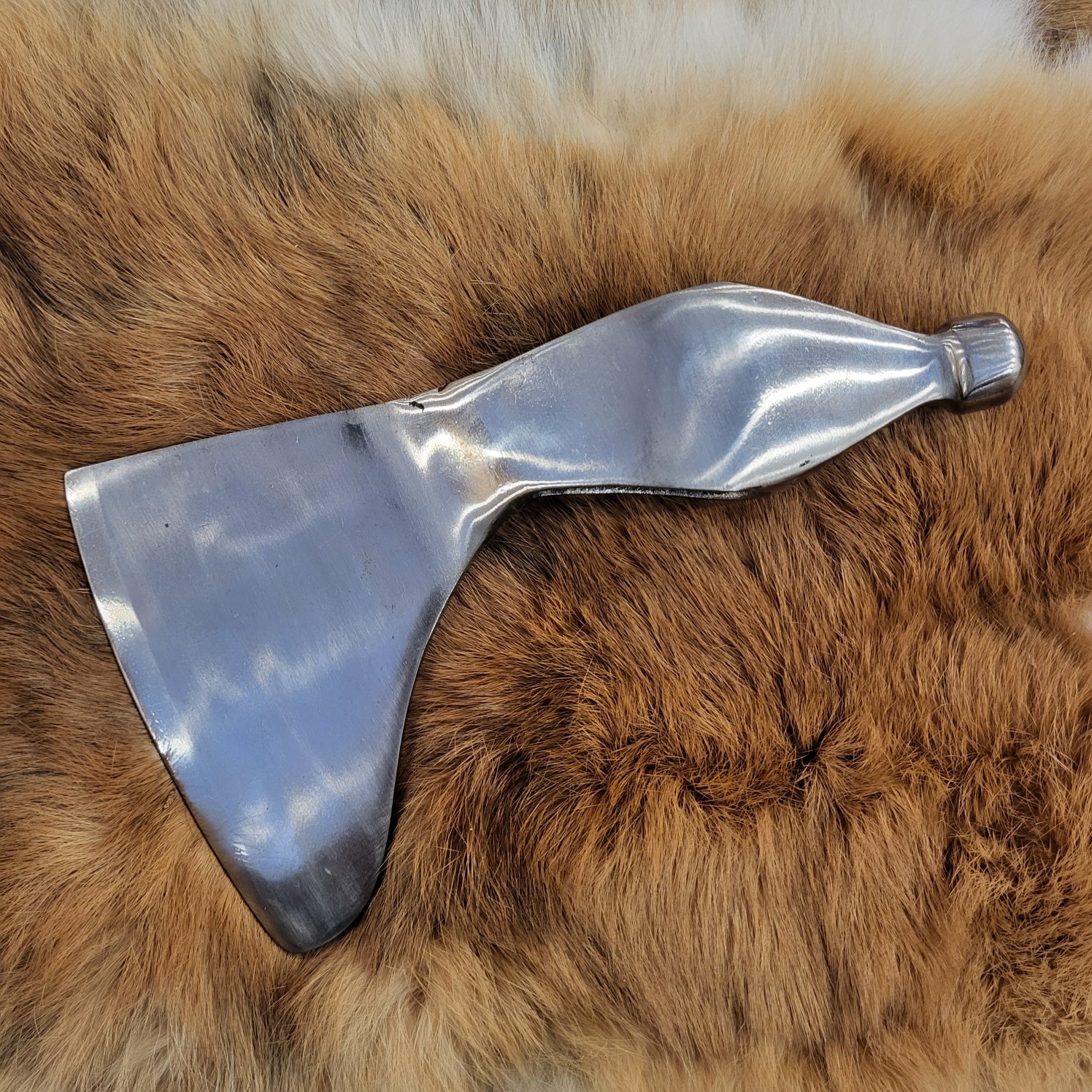 Medieval Axe Head with Spike 11th Century - Hand-forged
