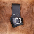 Mittelalter Dolchhalter mit Schnalle aus Leder