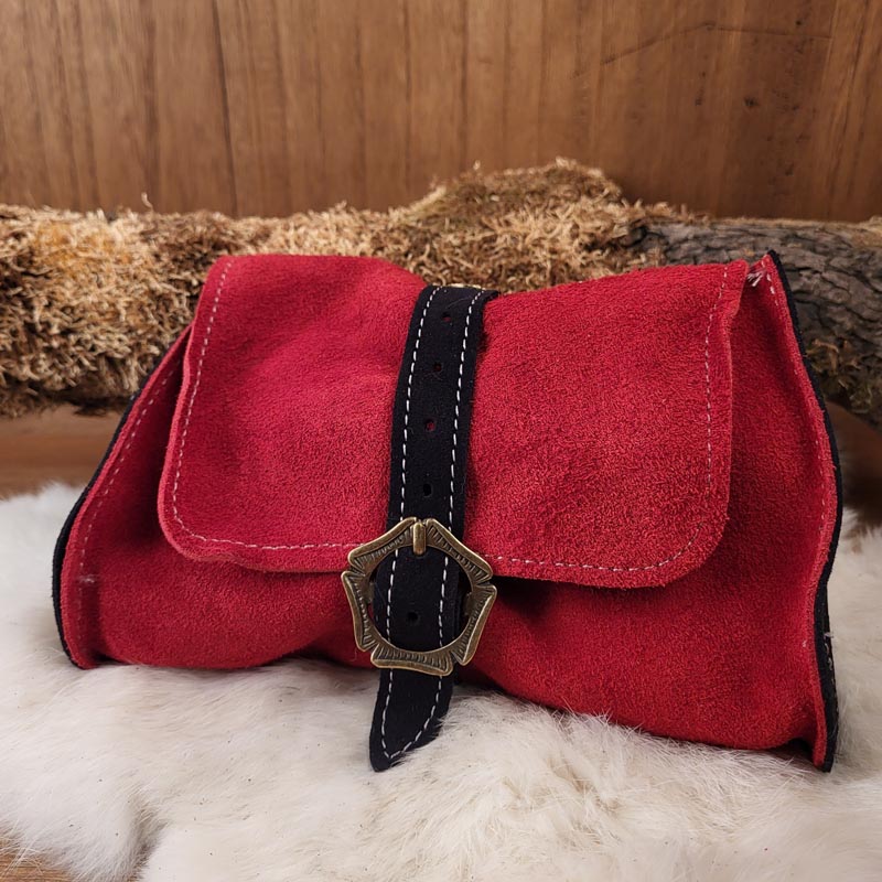 Medieval Suede Belt Pouch