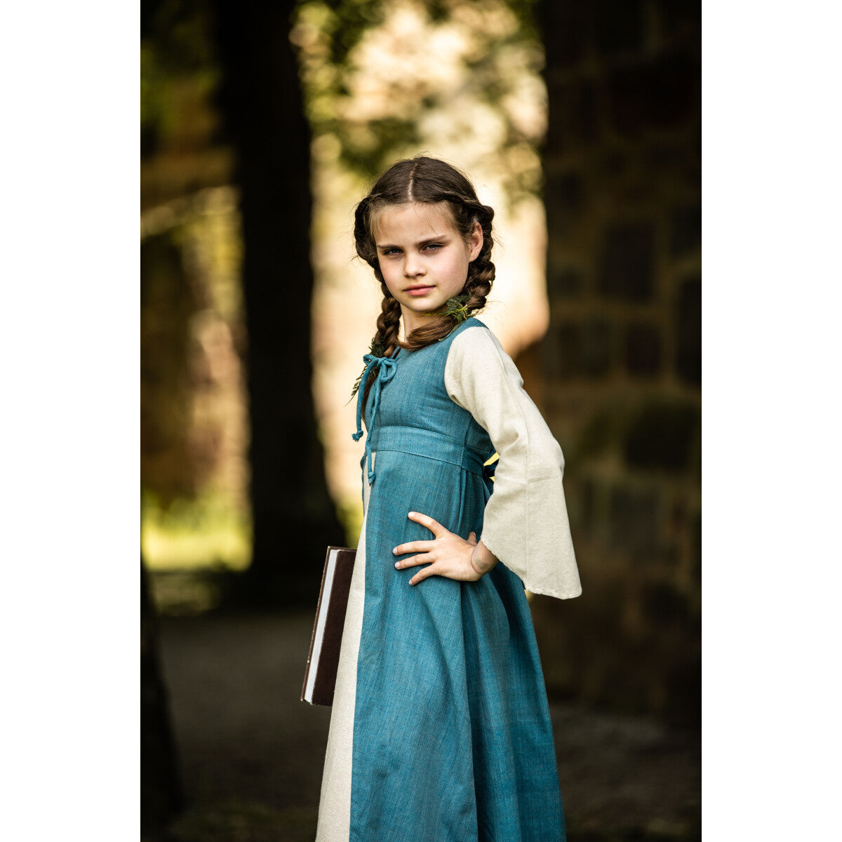 Medieval Children's Dress Two-Tone