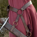 Medieval Sword Belt Warrior Leather