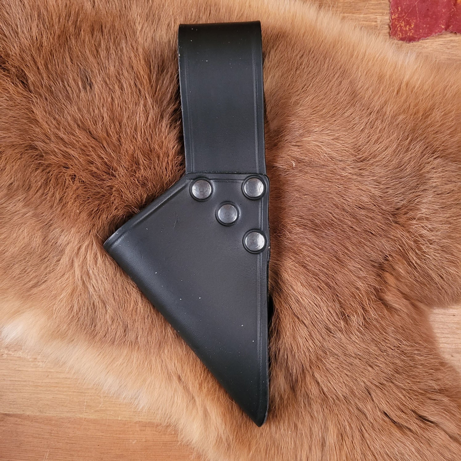 Mittelalter Schwerthalter aus Leder