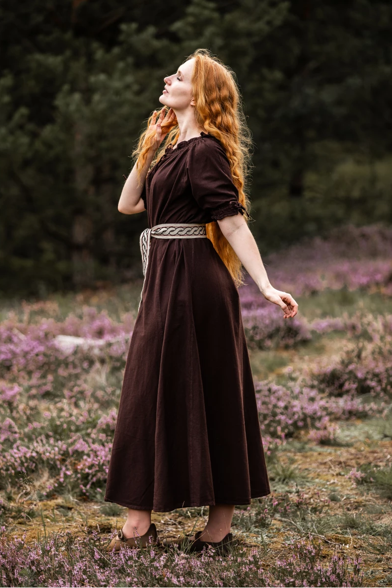 Mittelalter Sommerkleid kurzarm
