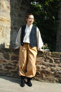 Medieval Vest with Wooden Buttons