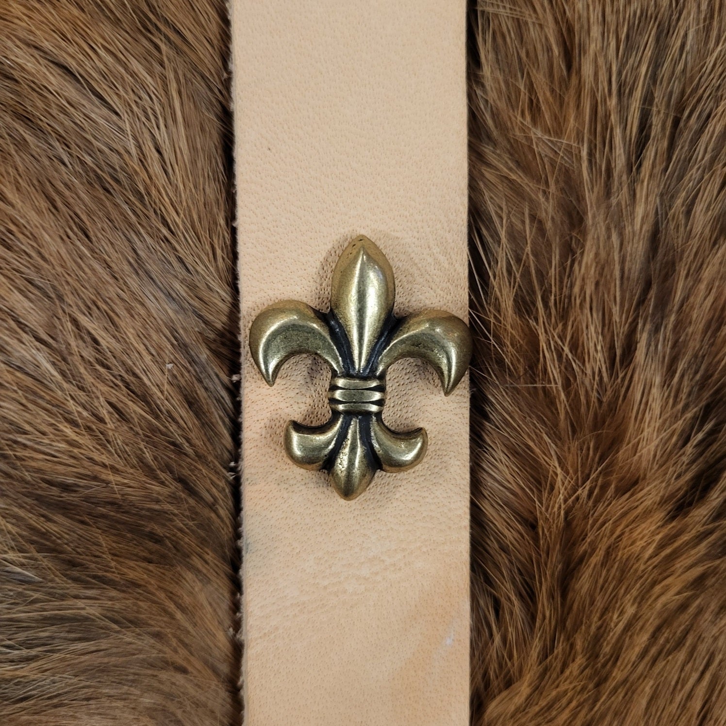 Medieval Decorative Rivet Lily for 3 cm Straps