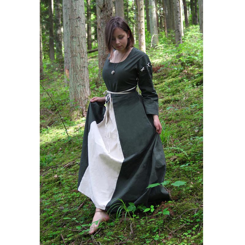 Mittelalterkleid Jeanne mit abnehmbaren Ärmel