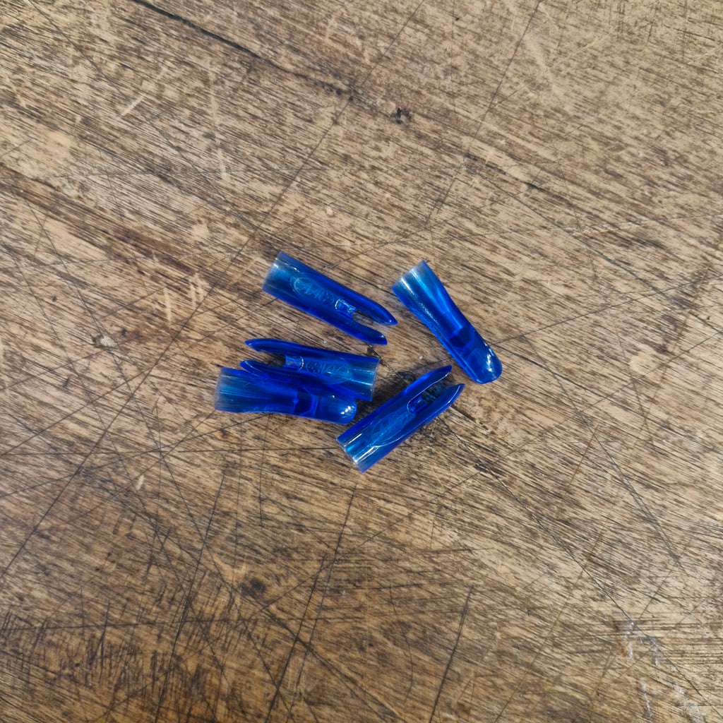 Nocks made of plastic 5/16 for DIY arrow building set of 5