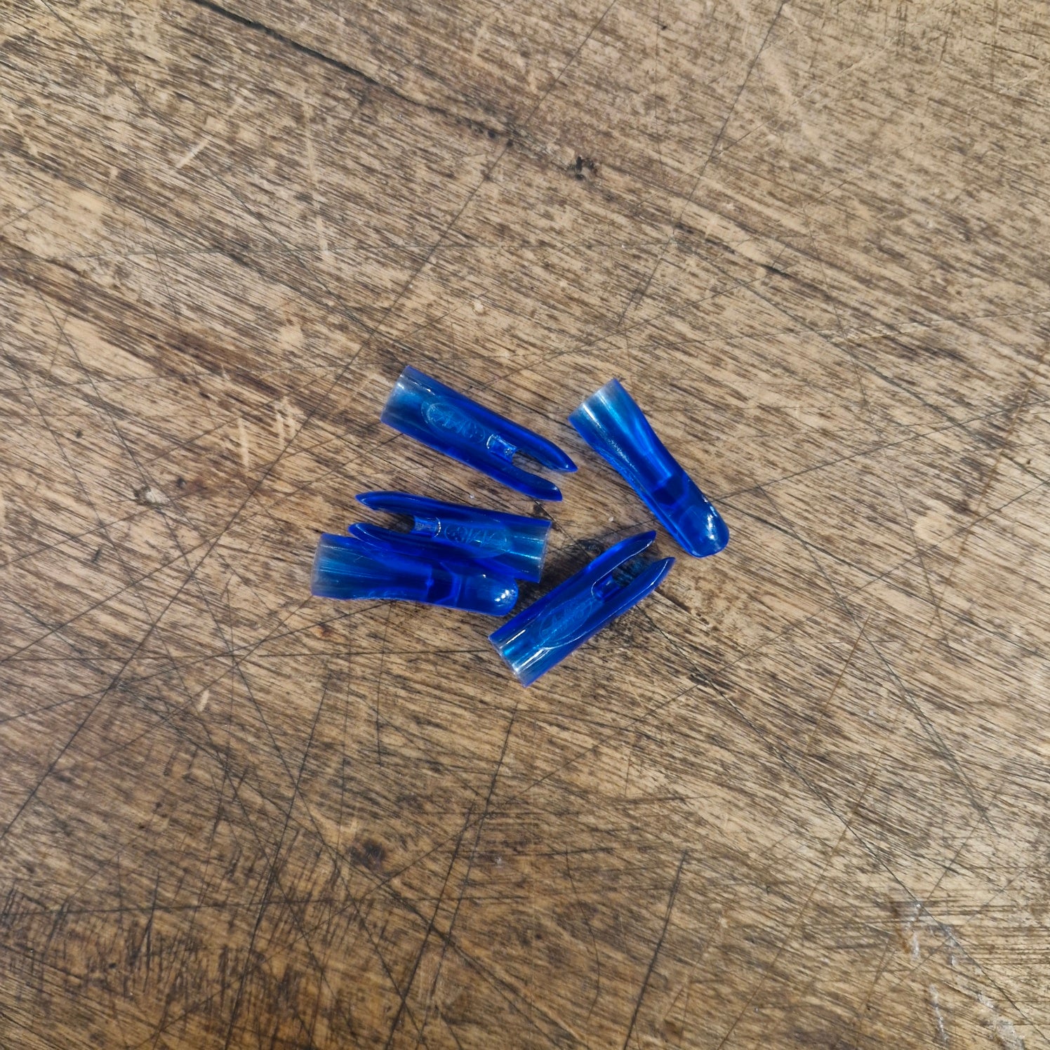 Nocks made of plastic 5/16 for DIY arrow building set of 5