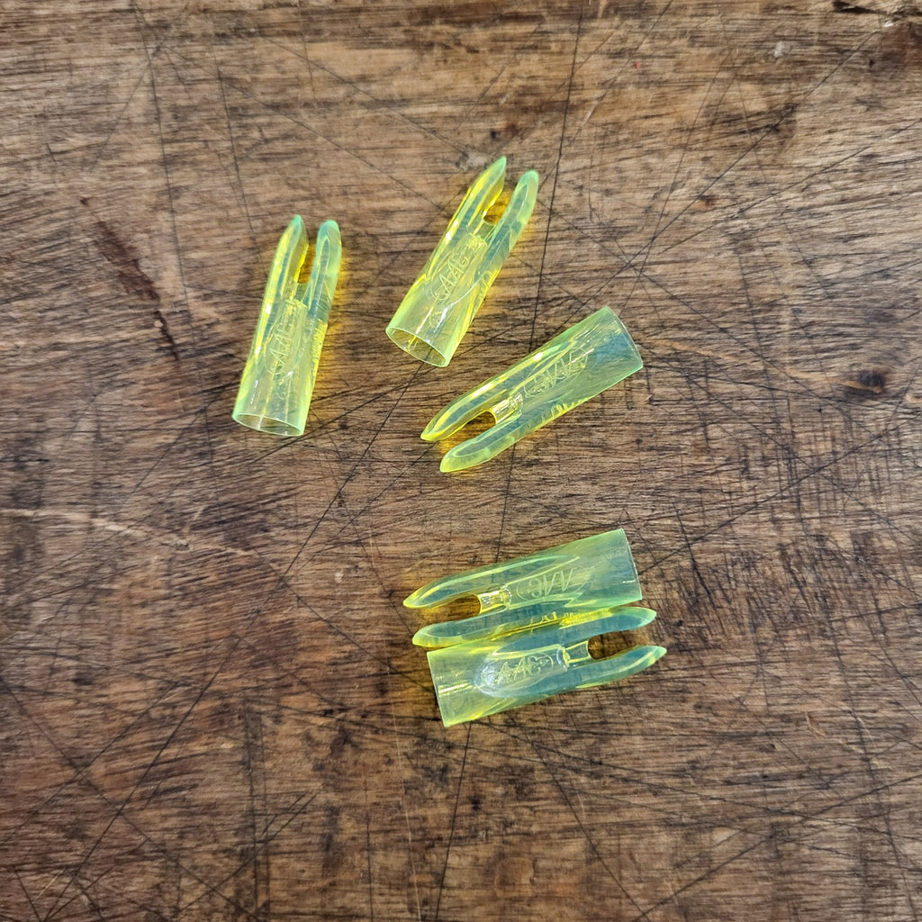 Nocks made of plastic 5/16 for DIY arrow building set of 5