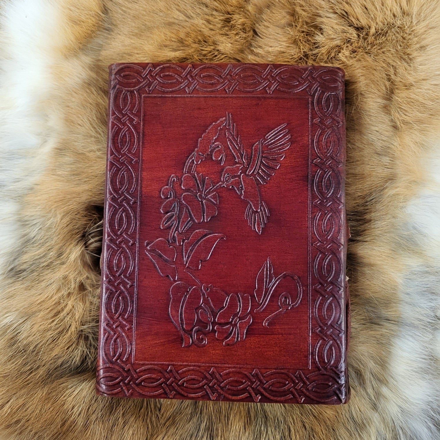 Notizbuch Greif mit Ledereinband