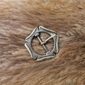 Renaissance Buckle Quinqefoil for 2 cm Belt - Replica