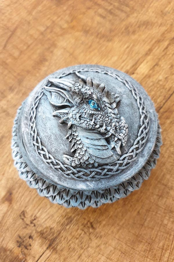 Schmuckschatulle Drachenkopf